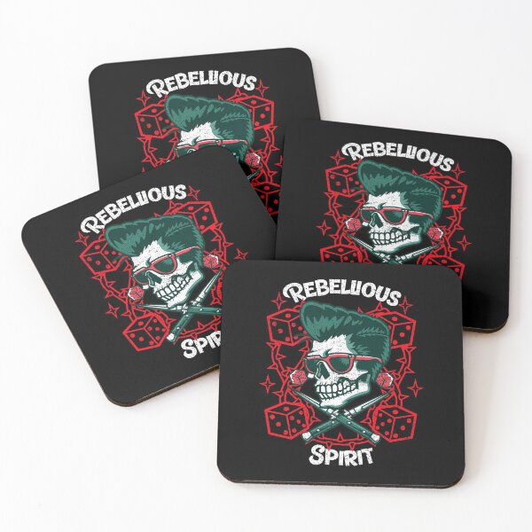Item preview, rebellious skull designed and sold by Darcoss.