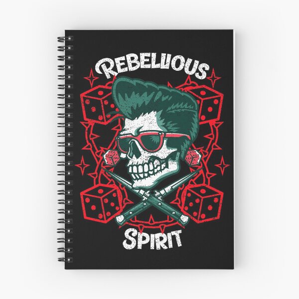 Item preview, rebellious skull designed and sold by Darcoss.