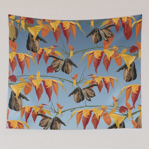 Item preview, Pecan Trees Autumn Harvest designed and sold by jeff-jones.