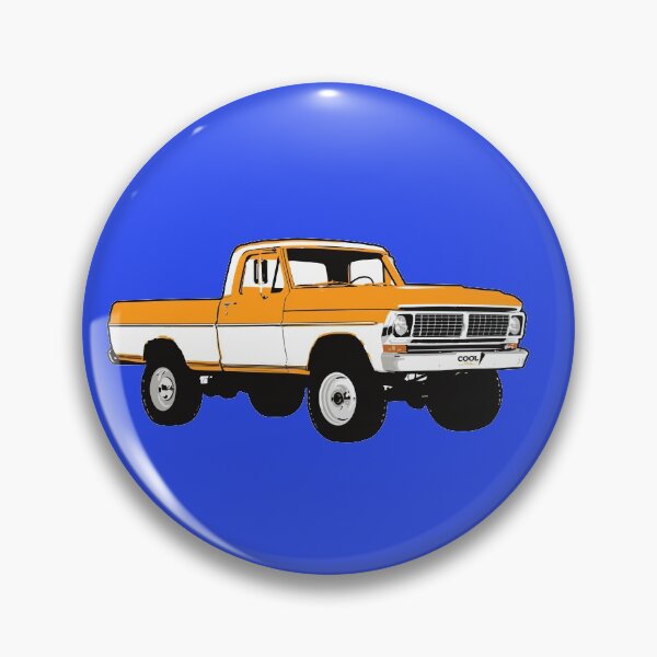 Item preview, 70-72 Yellow White 4x4 F Truck designed and sold by CoolRide.