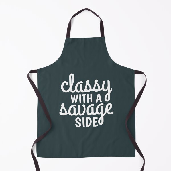 Item preview, Classy With A Savage Side SVG - Funny Quote SVG - Classy SVG - Sarcastic designed and sold by medbouk1.