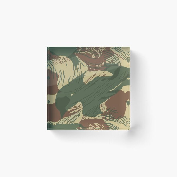 Item preview, Pincelada de camuflaje de Rhodesia designed and sold by arendbotha.