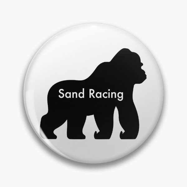 Artikelvorschau, Der Gorilla ist für Sand Racing! entworfen und verkauft von Zocatfilms.