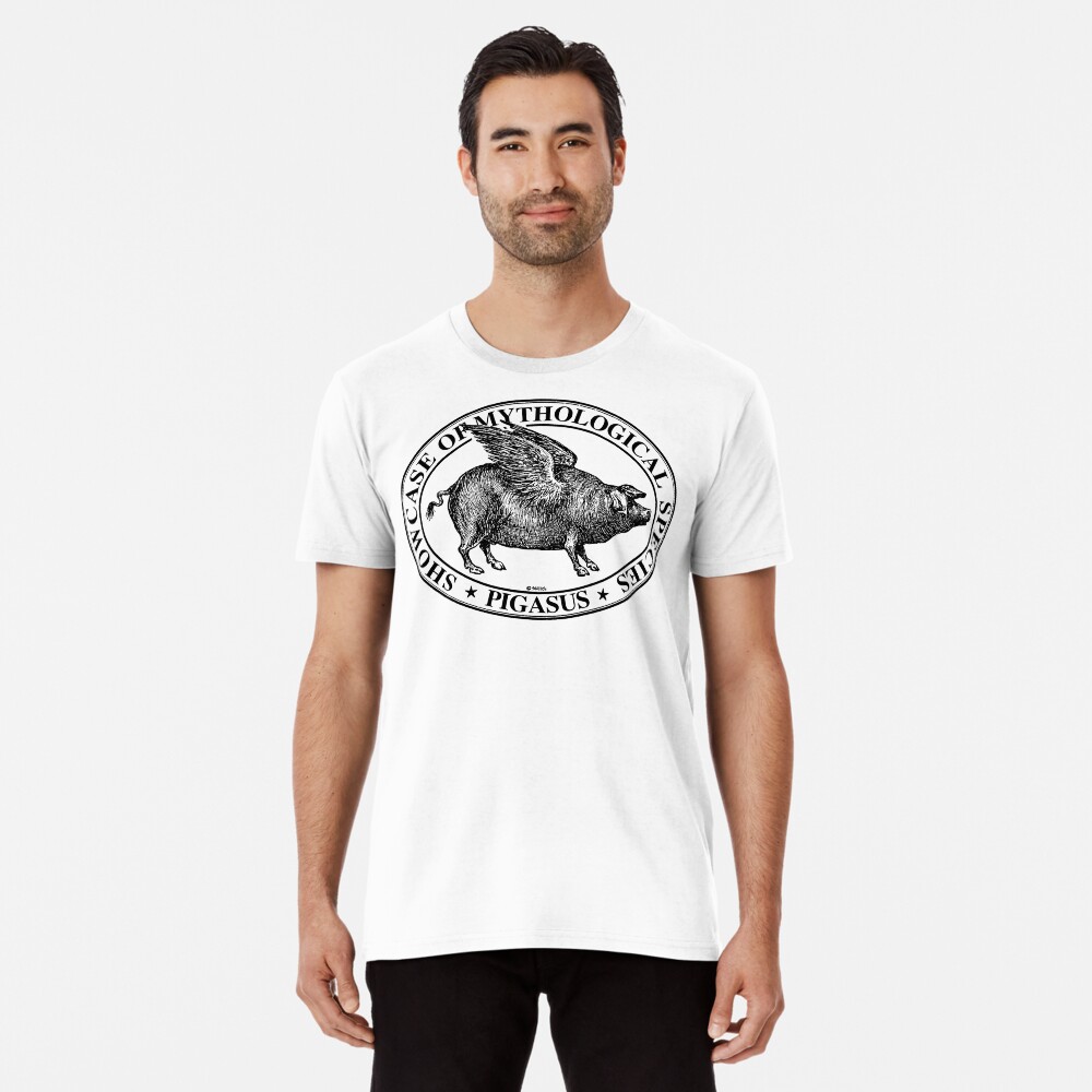 Vista previa del artículo con la obra «Camiseta premium», diseñado y vendido por Sintes.