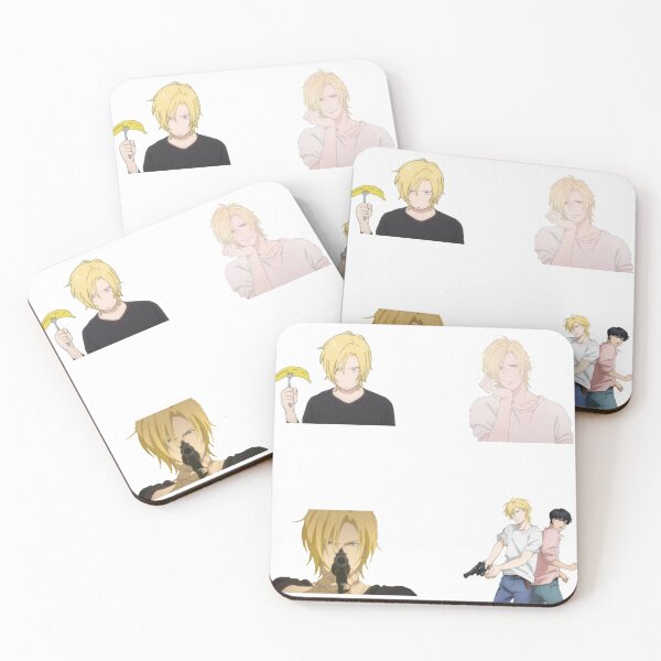 Item preview, banana fish pack designed and sold by StickersMaker4U.