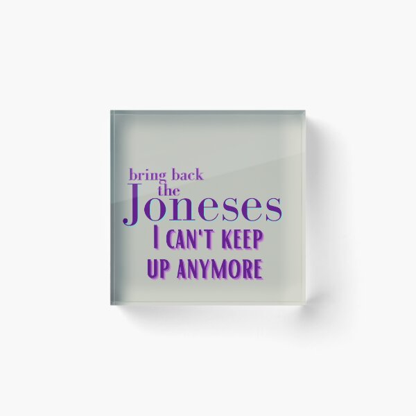 Item preview, Keeping up with the Joneses Pop Culture Neighbor Compare designed and sold by hempress.