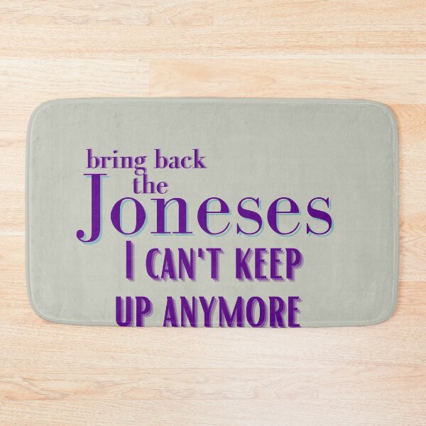 Item preview, Keeping up with the Joneses Pop Culture Neighbor Compare designed and sold by hempress.