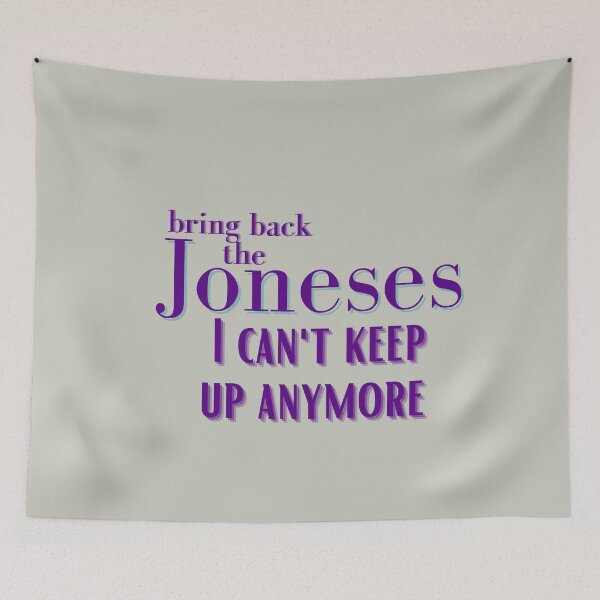 Item preview, Keeping up with the Joneses Pop Culture Neighbor Compare designed and sold by hempress.
