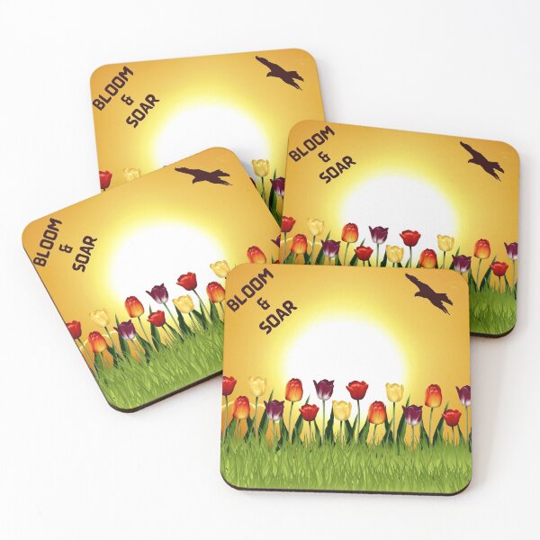 Item preview, April Showers bring May Flowers, Blooming Colorful Tulips  designed and sold by Spiritualish.