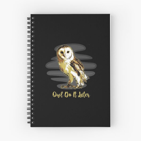 Item preview, Owl Do It Later designed and sold by cool-merch.