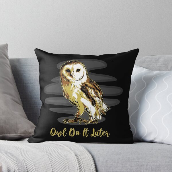 Item preview, Owl Do It Later designed and sold by cool-merch.