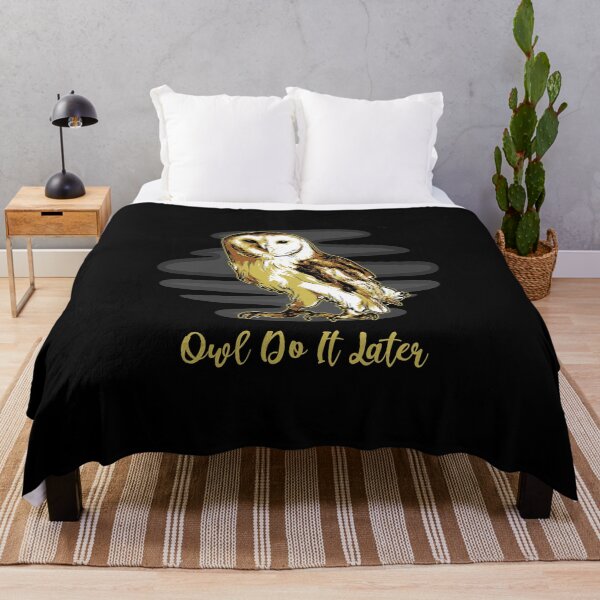 Item preview, Owl Do It Later designed and sold by cool-merch.