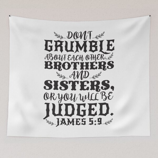Item preview, James 5:9 designed and sold by plushism.