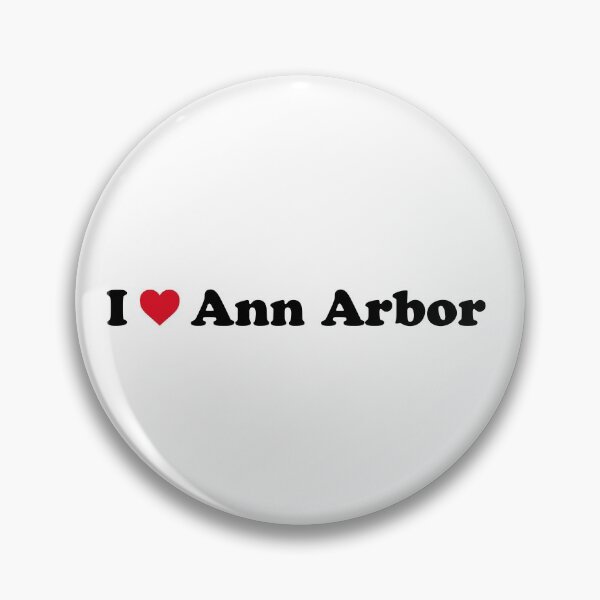 Item preview, I Love Ann Arbor designed and sold by Novel Gifts.