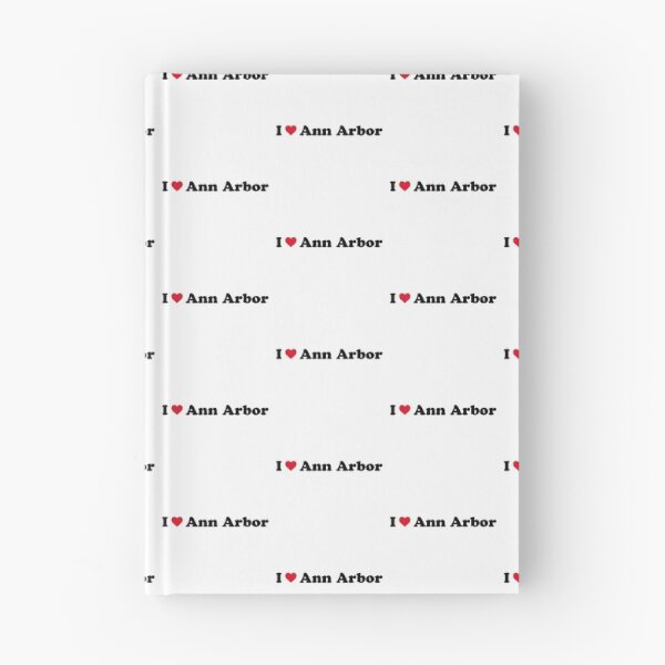 Item preview, I Love Ann Arbor designed and sold by Novel Gifts.