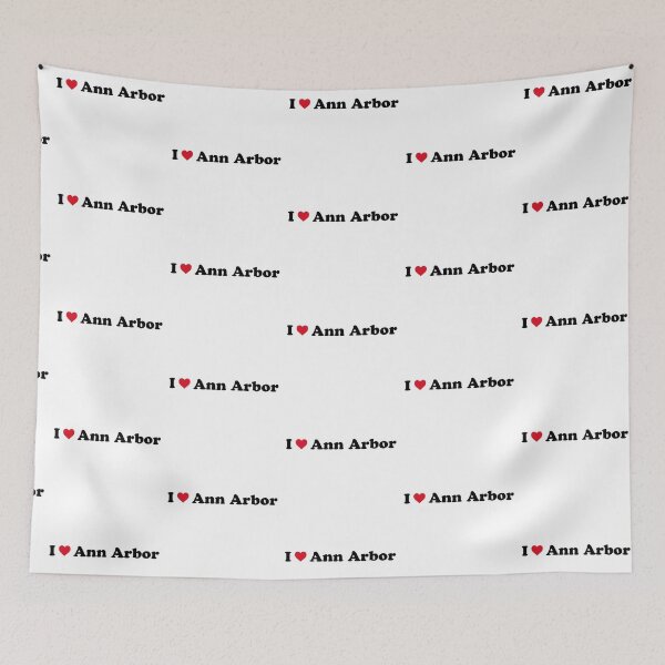 Item preview, I Love Ann Arbor designed and sold by Novel Gifts.