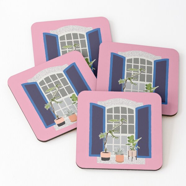 Item preview, Beautiful Window with Potted Plants designed and sold by Eeg29.