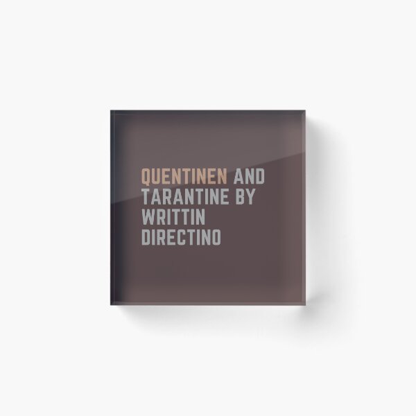 Item preview, Quentinen and Tarantine by Writtin Directino  designed and sold by laila7534.