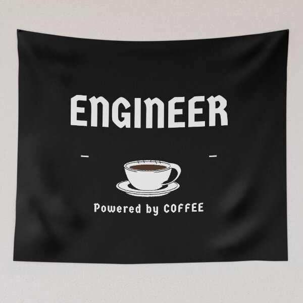 Item preview, Engineer Powered by COFFEE  designed and sold by socialengineer.