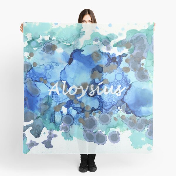 Vista previa del artículo con la obra «Aloysius», diseñado y vendido por LymphomaLass.