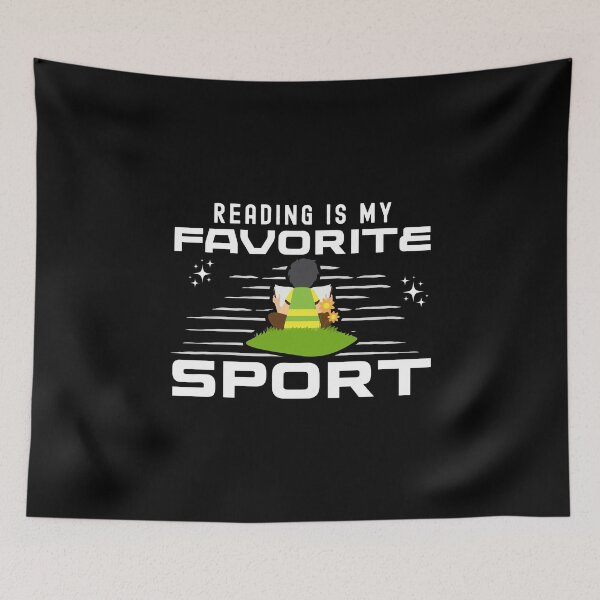 Item preview, Reading is My Favorite Sport designed and sold by cool-merch.