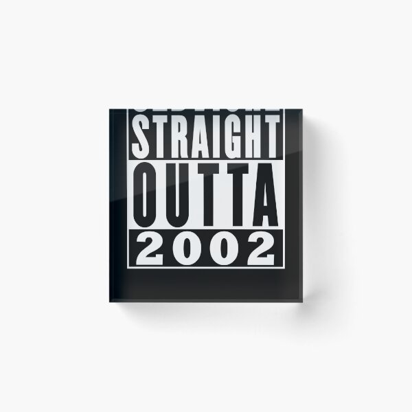 Item preview, Straight Outta 2002 Birthday designed and sold by RandomStuffShop.