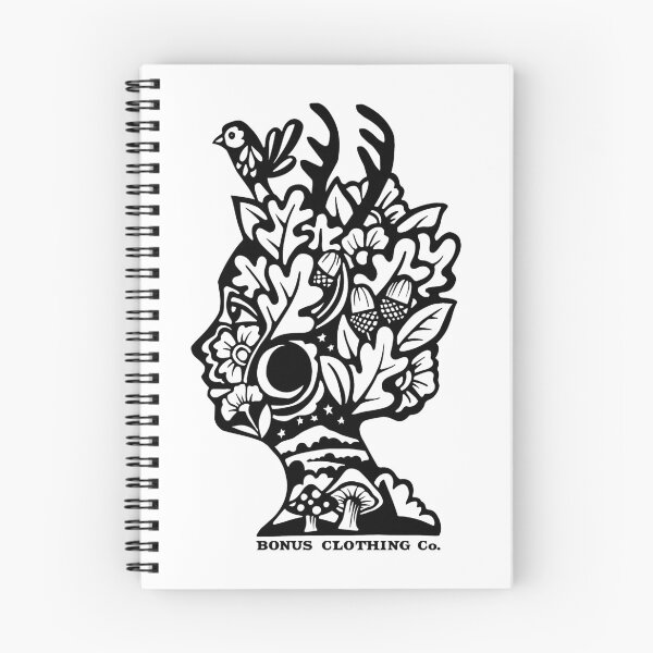 Item preview, The Green Woman - spirit of the ancient woodlands designed and sold by BonusClothingCo.