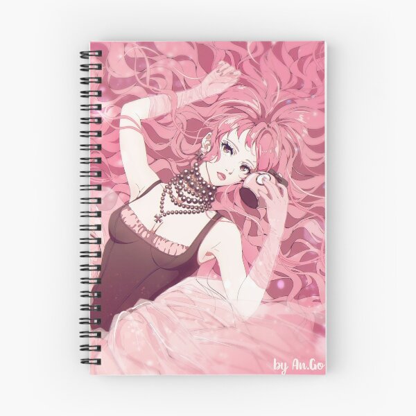 Item preview, The stylish anime girl in pink  designed and sold by AnGoArt.