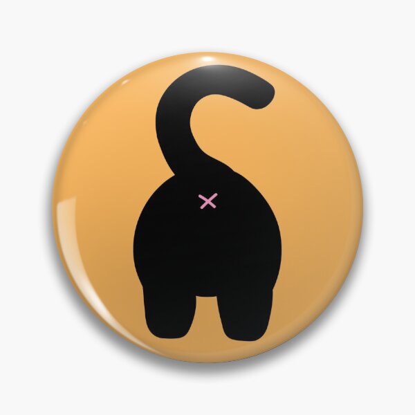 Item preview, Black Cat Butt designed and sold by Akash Pradhan.