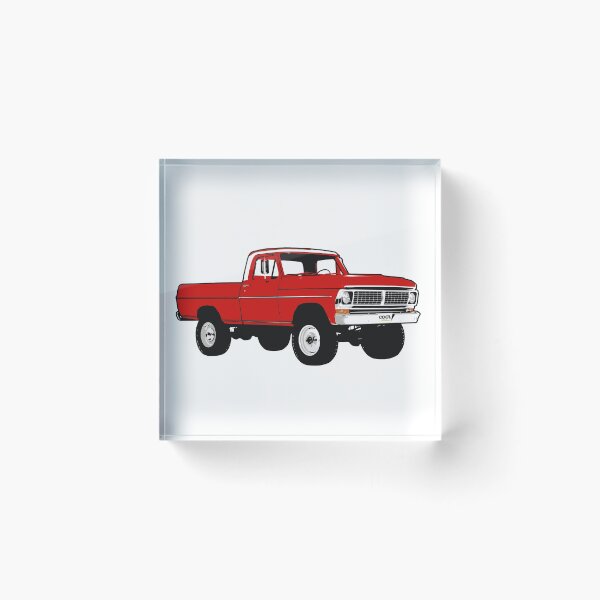 Item preview, 70-72 Red 4x4 F Truck designed and sold by CoolRide.