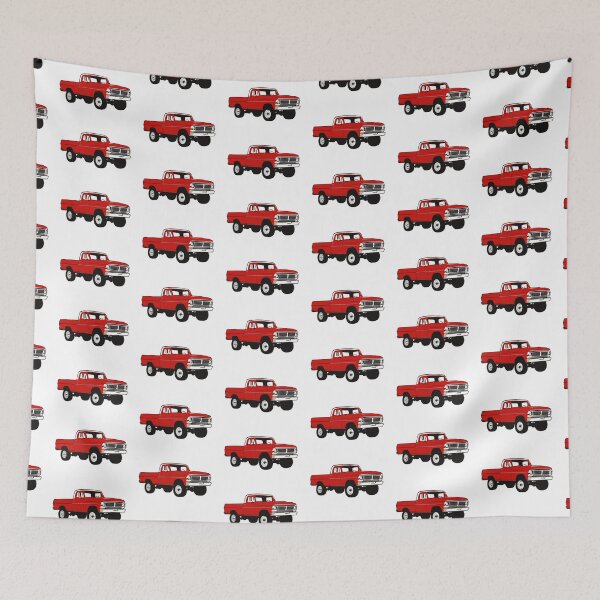 Item preview, 70-72 Red 4x4 F Truck designed and sold by CoolRide.