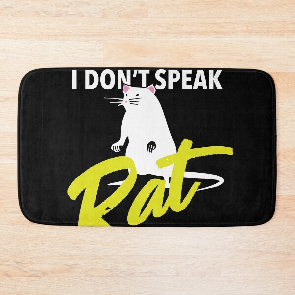 Item preview, Sorry i dont speak Rat Gift for Rat Lovers Funny  Mouse Rat  designed and sold by Rzelemenz.