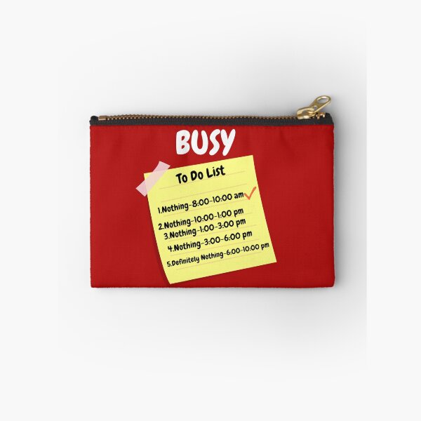 Item preview, Busy Doing Nothing To Do List designed and sold by Freestylist.