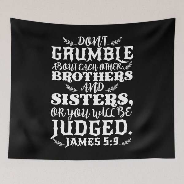 Item preview, James 5:9 designed and sold by plushism.