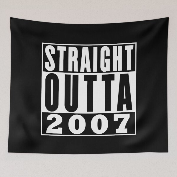 Item preview, Straight Outta 2007 Birthday designed and sold by RandomStuffShop.