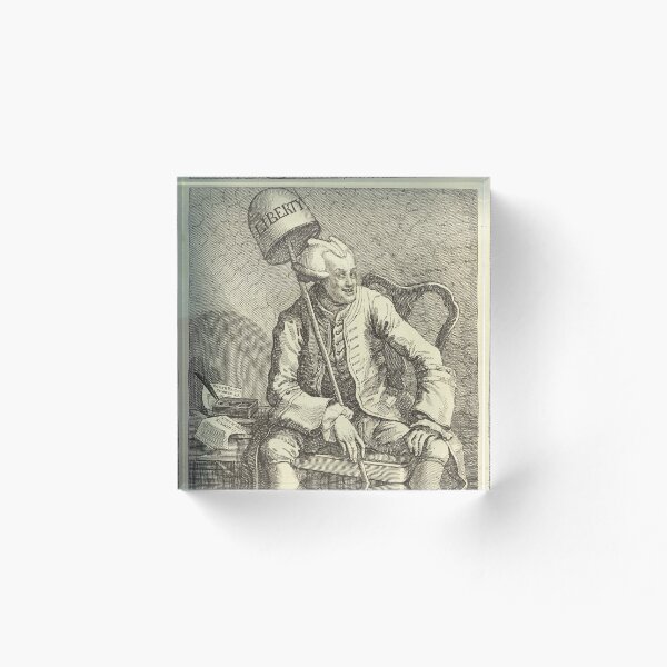 Aperçu de l'œuvre John Wilkes Esq. - William Hogarth (1697-1764) - gravure créée et vendue par cdmprints.