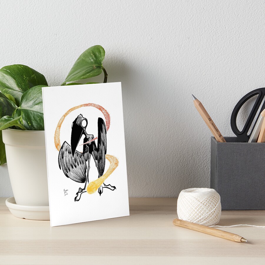 Item preview, Art Board Print designed and sold by likemoyd.