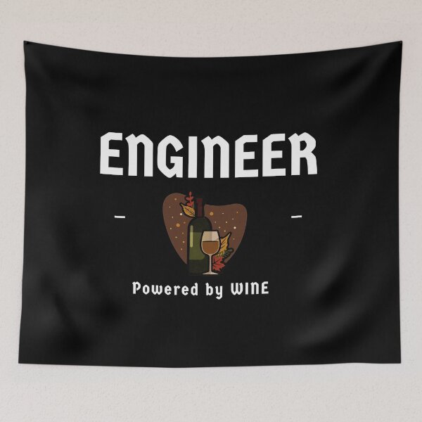 Item preview, Engineer Powered by WINE designed and sold by socialengineer.