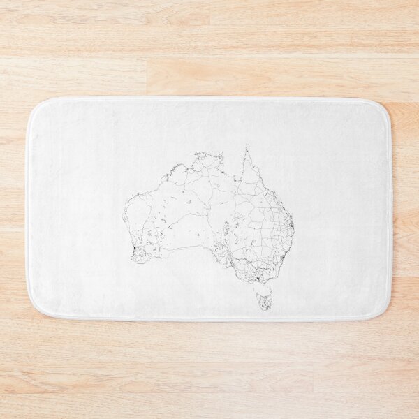 Item preview, Australia Map, Art Print By LandSartprints designed and sold by LandSartprints.