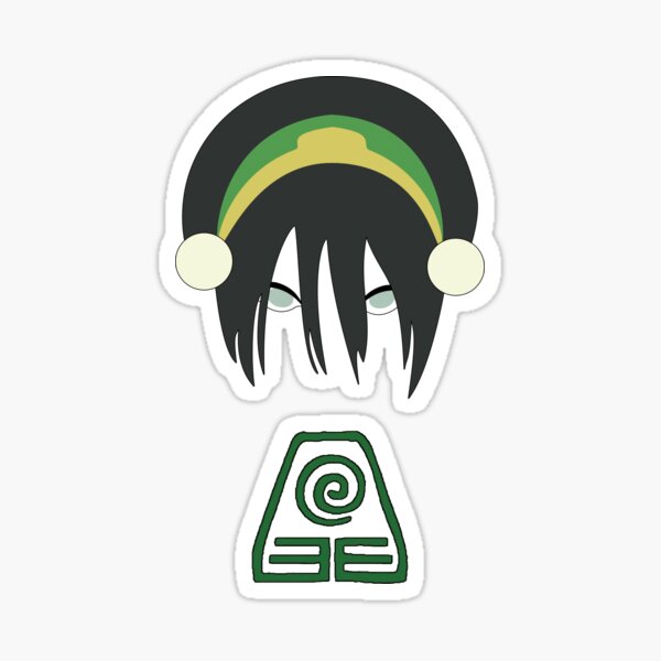 Avatar - Toph Sticker – Hype Current