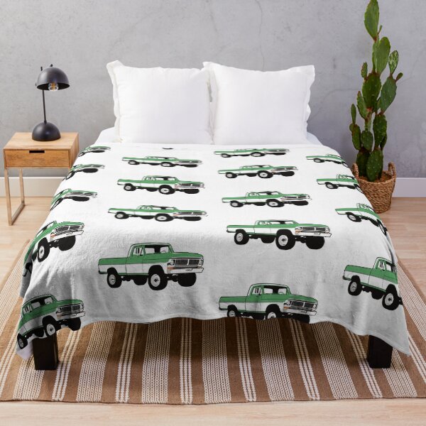 Item preview, 70/72 Light Green White F Truck designed and sold by CoolRide.