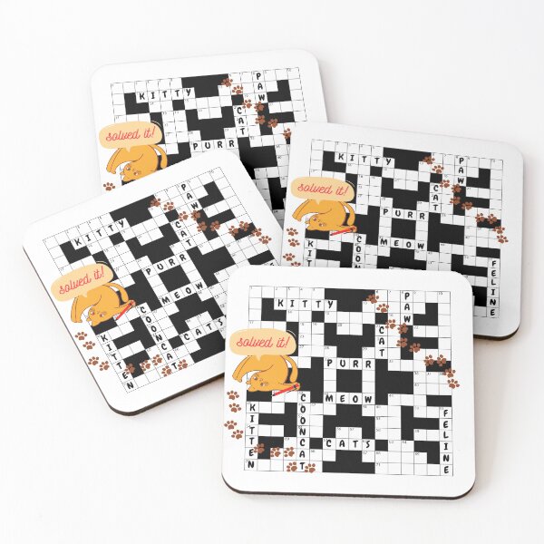Item preview, Crossword Cat designed and sold by avocadissimo.