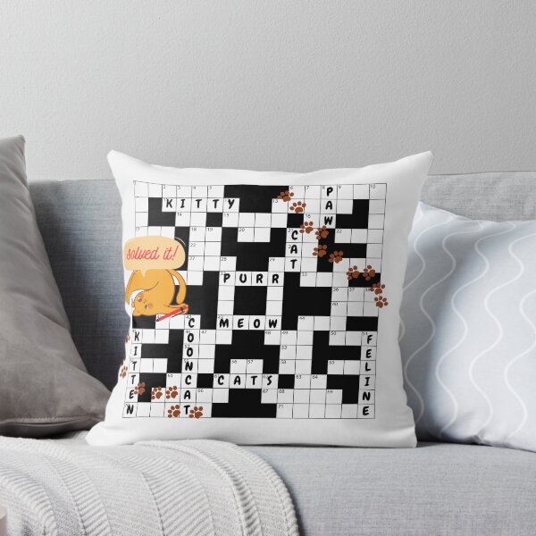 Item preview, Crossword Cat designed and sold by avocadissimo.