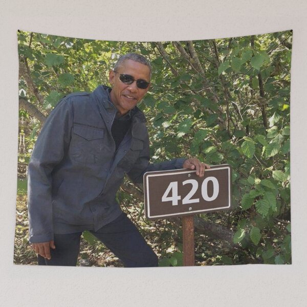 Item preview, 420 Obama Print designed and sold by faidhan2001.