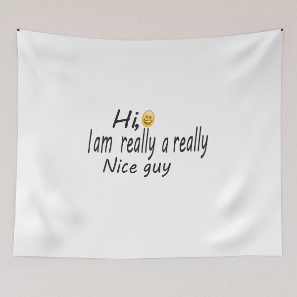 Item preview, Hi, I am really a really nice guy tshirt, sticker designed and sold by Eadum.