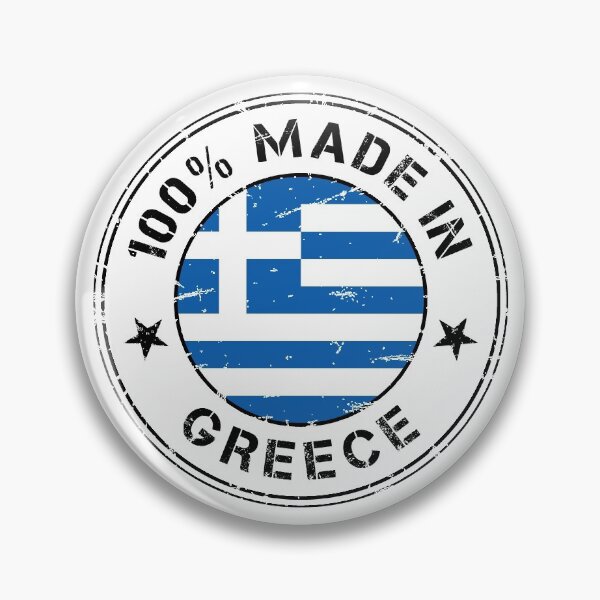 Item preview, Greece greek flag flag designed and sold by GeogDesigns.