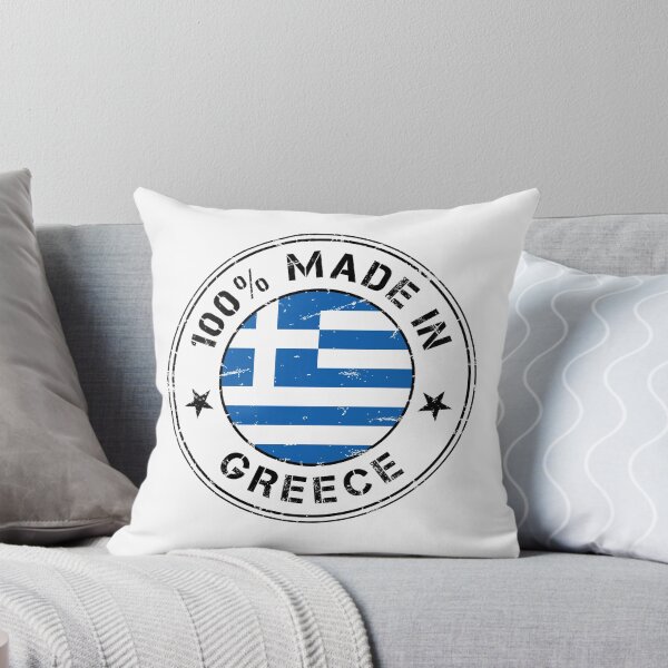 Item preview, Greece greek flag flag designed and sold by GeogDesigns.