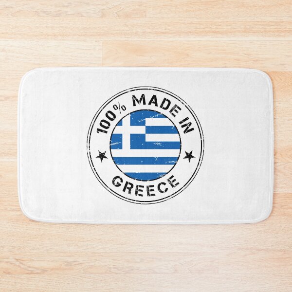 Item preview, Greece greek flag flag designed and sold by GeogDesigns.