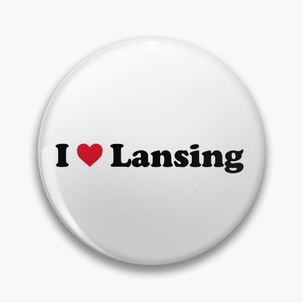 Item preview, I Love Lansing designed and sold by Novel Gifts.