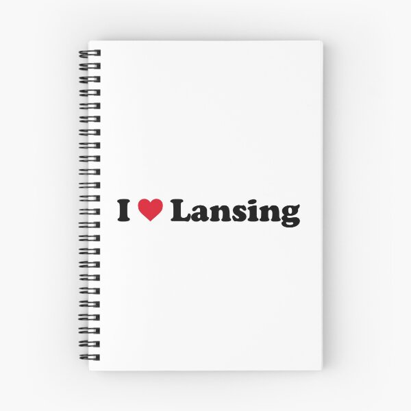 Item preview, I Love Lansing designed and sold by Novel Gifts.